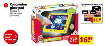 Kruidvat Cocomelon glow pad aanbieding