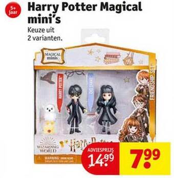 Kruidvat Harry potter magical mini's aanbieding