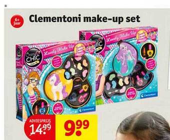 Kruidvat Clementoni make-up set aanbieding