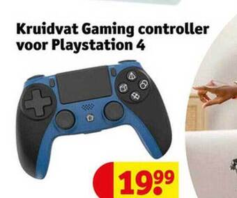 Kruidvat Kruidvat gaming controller voor playstation 4 aanbieding