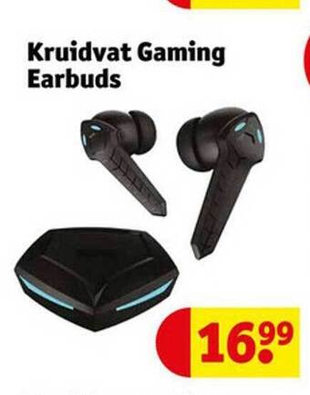 Kruidvat Kruidvat gaming earbuds aanbieding