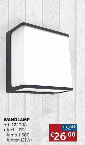 Zelfbouwmarkt Wandlamp aanbieding
