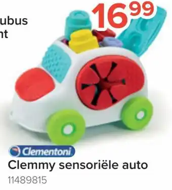 Euroshop Clementoni Clemmy Sensoriele Auto 11489815 aanbieding