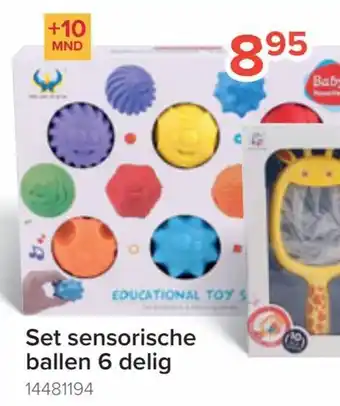 Set Sensorische Ballen 6 Delig 14481194