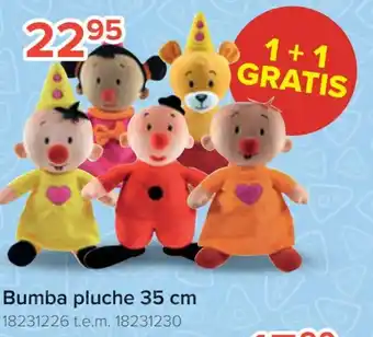 Euroshop Bumba Pluche 35cm 1+1 Gratis aanbieding