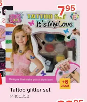 Euroshop Tattoo Glitter Set 14480300 aanbieding