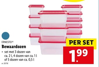 Lidl Bewaardozen aanbieding