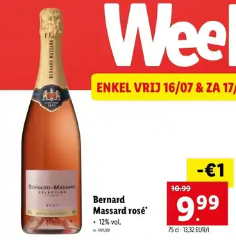 Bernard massard rose 12% vol.