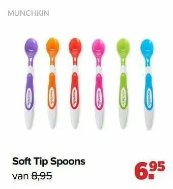 Baby-Dump Soft tip spoons aanbieding