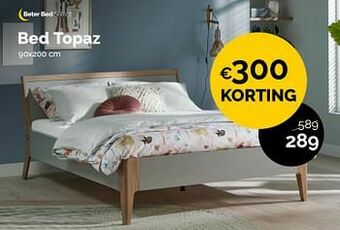 Beter Bed Bed topaz aanbieding