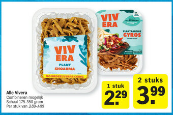 Albert Heijn Alle Vivera aanbieding