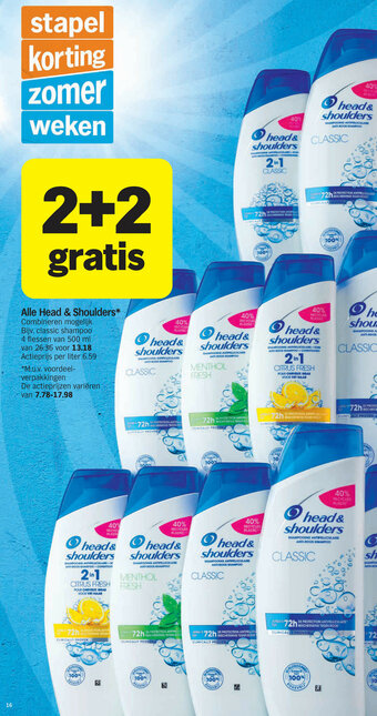 Albert Heijn Alle Head & Shoulders aanbieding