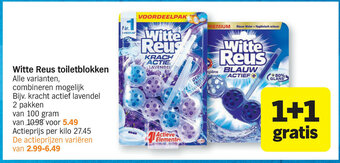 Albert Heijn Witte Reus toiletblokken aanbieding