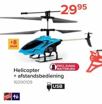 Helicopter + afstandsbediening 16090109