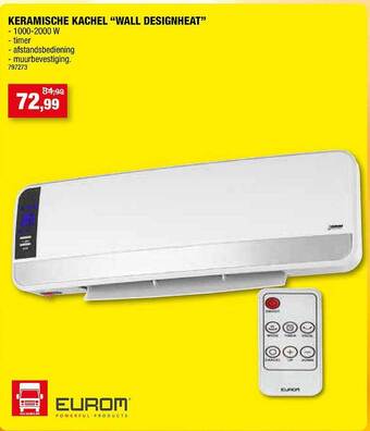 Hubo Keramische kachel wall designheat aanbieding