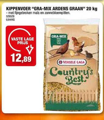 Hubo Kippenvoer gramix ardens graan aanbieding