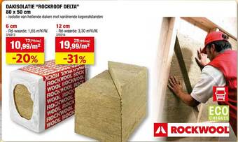 Hubo Dakisolatie rockroof delta aanbieding