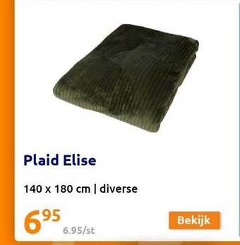 Action Plaid elise aanbieding