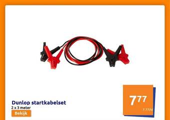 Action Dunlop startkabelset aanbieding