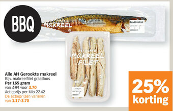 Albert Heijn Alle AH Gerookte makreel aanbieding