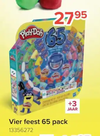 Play-Doh Vier Feest 65 pack 13356272