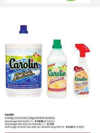 Colruyt Carolin aanbieding