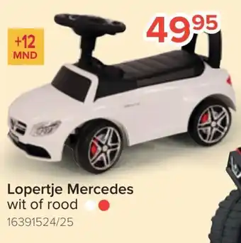 Lopertje Mercedes Wit of Rood 16391524/25