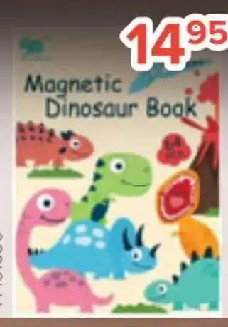 Euroshop Magnetic Dinosaur Book aanbieding