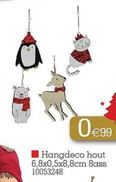 Yess Hangdeco hout aanbieding
