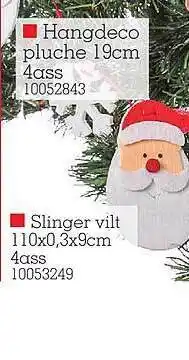 Yess Hangdeco pluche 19cm 4ass aanbieding