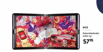 Di Nyx adventskalender make-up aanbieding