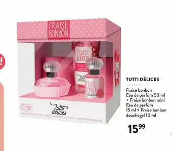 Tutti delices fraise bonbon eau de parfum