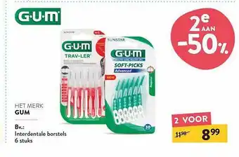 Gum interdentale borstels