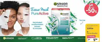 Di Garnier tea tree olimasker aanbieding