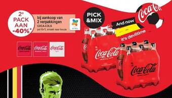 Spar Colruyt Coca-cola aanbieding