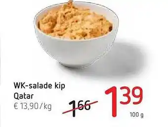 Spar Colruyt Wk-salade kip qatar aanbieding