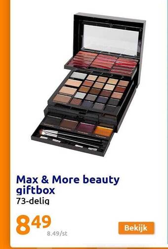 Action Max & more beauty giftbox aanbieding