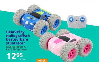 Action Gear2play radiografisch bestuurbare stuntracer aanbieding