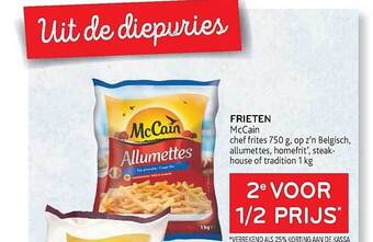Alvo Frieten mccain aanbieding