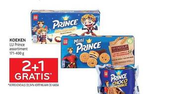 Alvo Koeken lu prince aanbieding