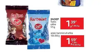 Alvo Snoep trefin cafina aanbieding