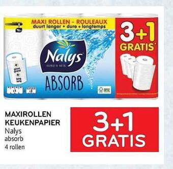 Alvo Maxirollen keukenpapier nalys aanbieding