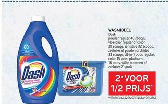 Alvo Wasmiddel dash aanbieding