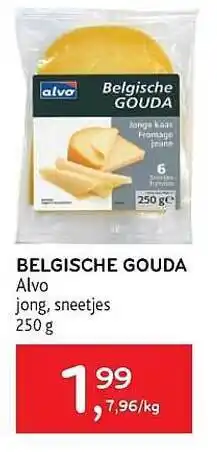 Alvo Belgische gouda alvo aanbieding