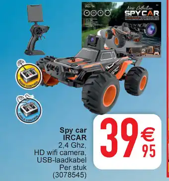 Cora Spy Car Ircar 2.4 Ghz HD Wifi Camera, USB Laadkabei aanbieding