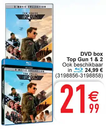 Cora DVD Box Top Gun 1 & Gun aanbieding