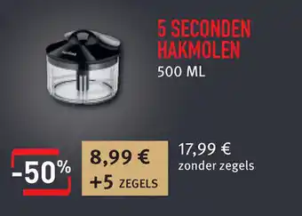 Tefal 5 Seconden Hakmolen 500ml