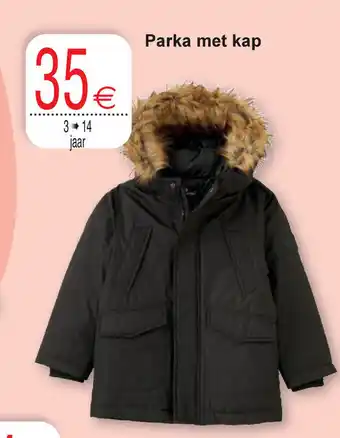 Cora Parka met Kap 3-14 Jaar aanbieding