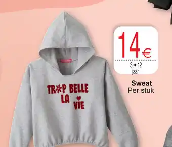 Cora Sweat 3-12 Jaar aanbieding