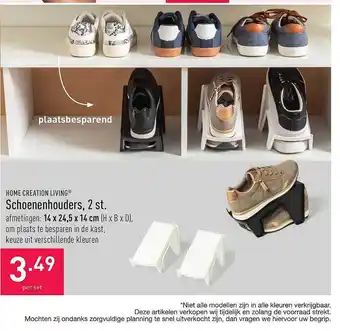 Home Creation Living Schoenenhouders 2 St